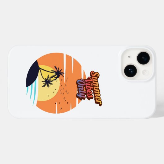 夏の雰囲気のみ。 Case-Mate iPhoneケース (裏面 (横))