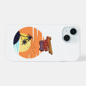 夏の雰囲気のみ。 iPhone 15ケース (裏面横)