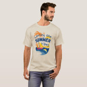 夏の雰囲気を愛して。T-シャツ Tシャツ (正面フル)