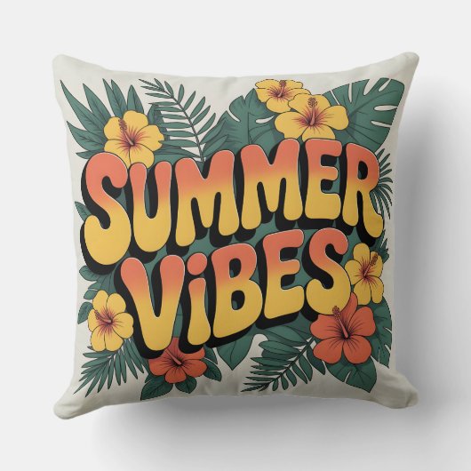 夏の雰囲気 クッション (裏面)