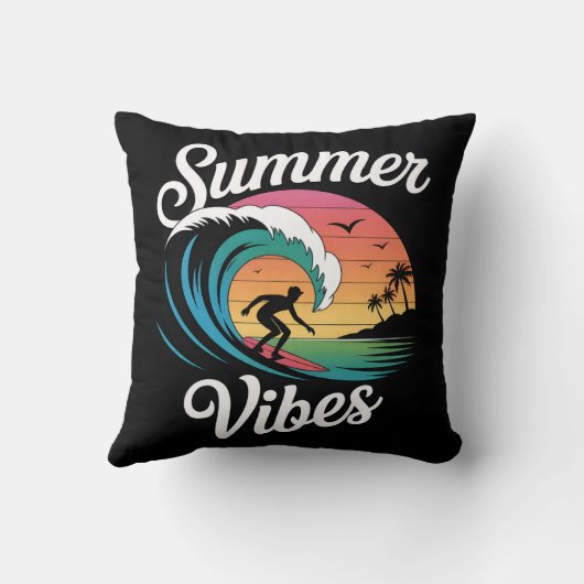 夏の雰囲気 クッション (裏面)