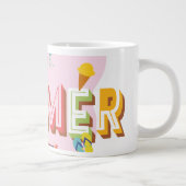夏の雰囲気 ジャンボコーヒーマグカップ (右)