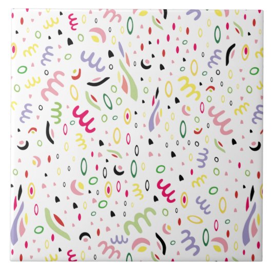 夏の雰囲気。 タイル (正面)