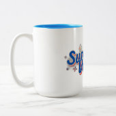 夏の雰囲気 ツートーンマグカップ (左)