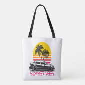 夏の雰囲気 トートバッグ (裏面)