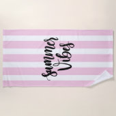 夏の雰囲気 ビーチタオル (正面)