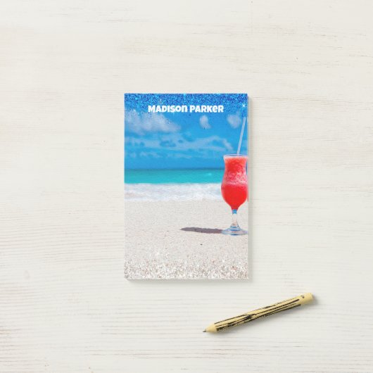 夏の雰囲気 ポストイット (デスク上)