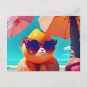 夏の雰囲気、ポストクロッシング ポストカード (正面)