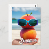 夏の雰囲気、ポストクロッシング ポストカード (正面/裏面)