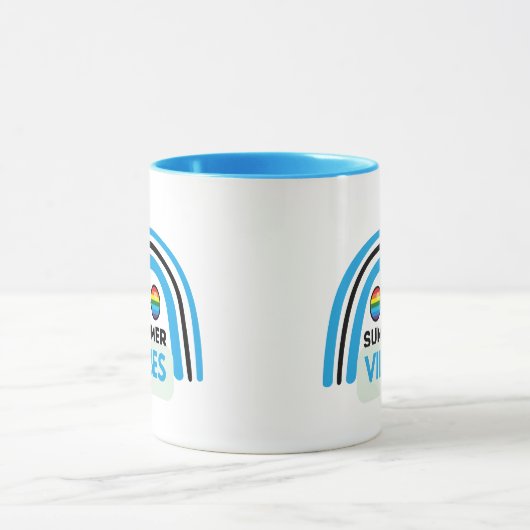 夏の雰囲気 マグカップ (中央)