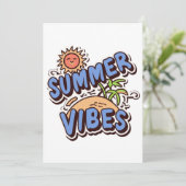 夏の雰囲気 招待状 (スタンド正面)