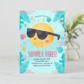 夏の雰囲気 招待状 (スタンド正面)