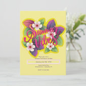 夏の雰囲気 招待状 (スタンド正面)