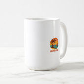 夏の雰囲気 – 明るい、熱帯、およびおもしろいデザイン コーヒーマグカップ (正面右)