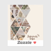 夏の雰囲気、私はあなたと一緒にしたい、ベージュカラー シール (シート)