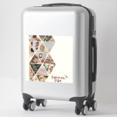 夏の雰囲気、私はあなたと一緒にしたい、ベージュカラー シール (スーツケース)