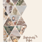 夏の雰囲気、私はあなたと一緒にしたい、ベージュカラー シール (正面)