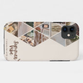 夏の雰囲気、私はあなたと一緒にしたい、ベージュカラー Case-Mate iPhoneケース (裏面(横))