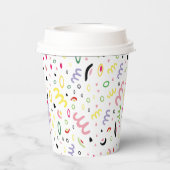 夏の雰囲気。 紙コップ (裏面)