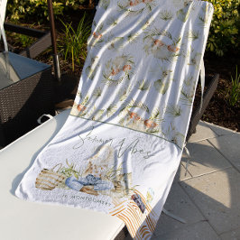 夏の雰囲気 | Bohoバチェロレッテ週末 ビーチタオル