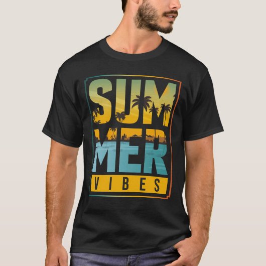 夏の雰囲気 Tシャツ (正面)