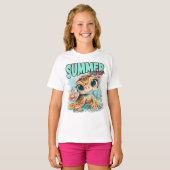 夏の雰囲気 Tシャツ (正面フル)