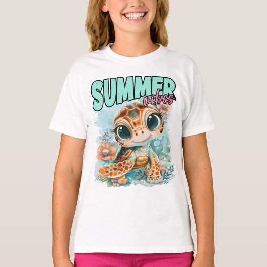 夏の雰囲気 Tシャツ (正面)