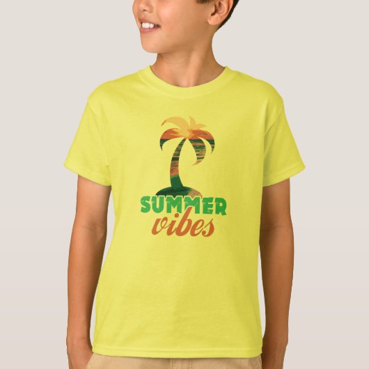 夏の雰囲気 Tシャツ (正面)