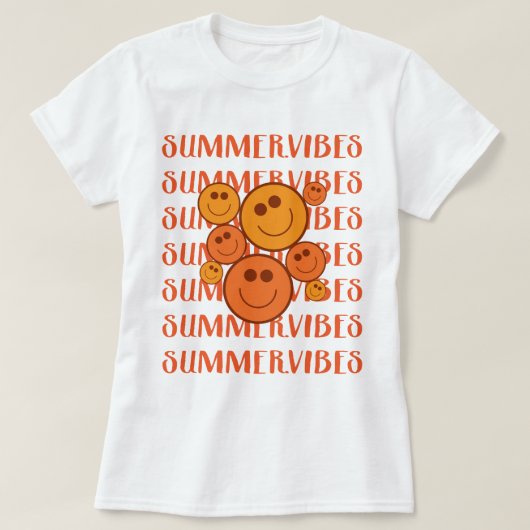 夏の雰囲気 Tシャツ (デザイン正面)