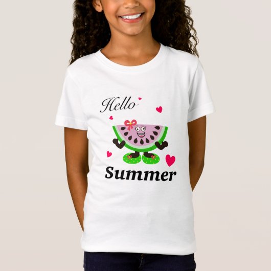 夏の雰囲気 Tシャツ (正面)