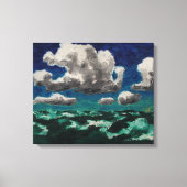 夏の雲 | Emil Node | キャンバスプリント (正面)