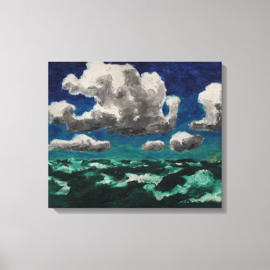 夏の雲 | Emil Node | キャンバスプリント (正面)