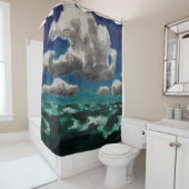夏の雲 | Emil Node | シャワーカーテン (インサイチュ)