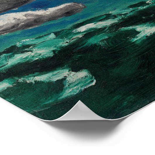 夏の雲 | Emil Node | ポスター (角)