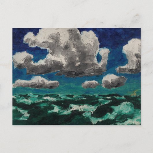 夏の雲 | Emil Node | ポストカード (正面)