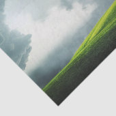 夏の雷雨と風光明媚な風景 薄葉紙 (詳細)