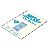 夏の電源を入れていないシリーズノートブック ノートブック (左側)