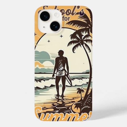 夏の電話ケース Case-Mate iPhoneケース (裏面)