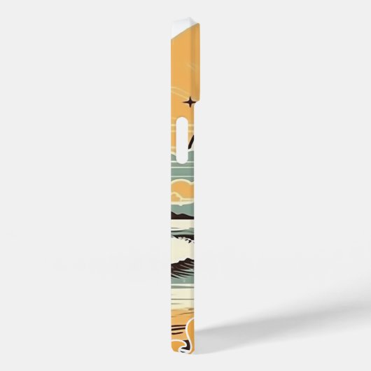 夏の電話ケース Case-Mate iPhoneケース (裏面 / 右)