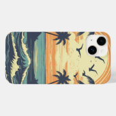 夏の電話ケース Case-Mate iPhoneケース (裏面 (横))