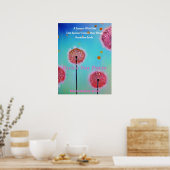 夏の願いを今すぐ俳句の日のポスター ポスター (キッチン)