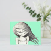 夏の風コピー ポストカード (スタンド正面)