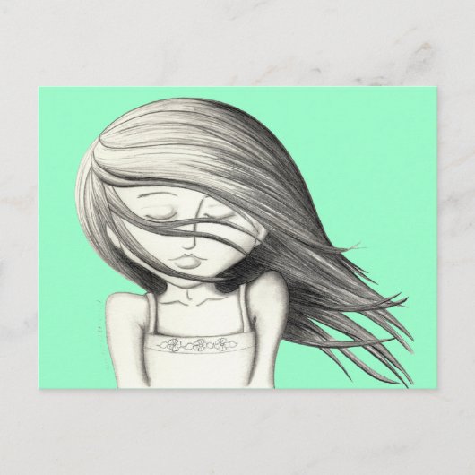 夏の風コピー ポストカード (正面)