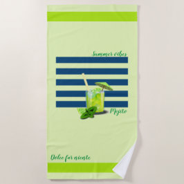 『夏の風情』持戸ビーチタオル ビーチタオル