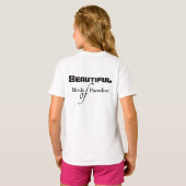 夏の風景が広がるパラダイスバード Tシャツ (裏面フル)