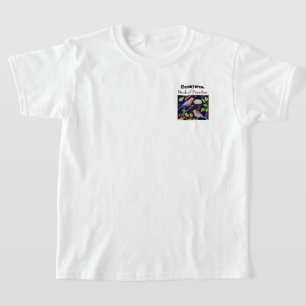 夏の風景が広がるパラダイスバード Tシャツ
