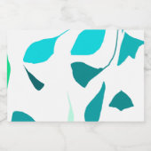 夏の風景カスタムワインボトルラベル リキュールボトルラベル (シングルラベル)