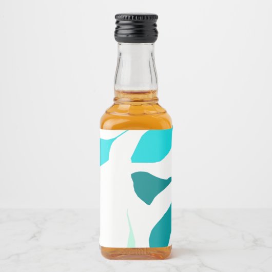 夏の風景カスタムワインボトルラベル リキュールボトルラベル (正面)