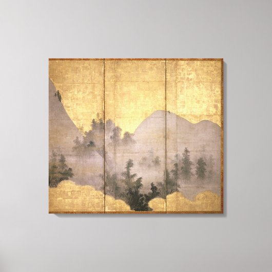 夏の風景 キャンバスプリント (正面)