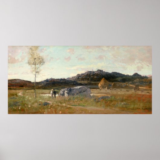 夏の風景 ポスター (正面)